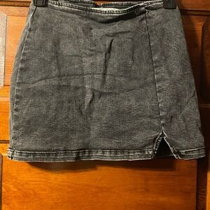 Wild Fable Charcoal Mini Skirt